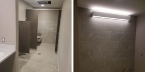 Church of the Holy Family bathroom upgrades