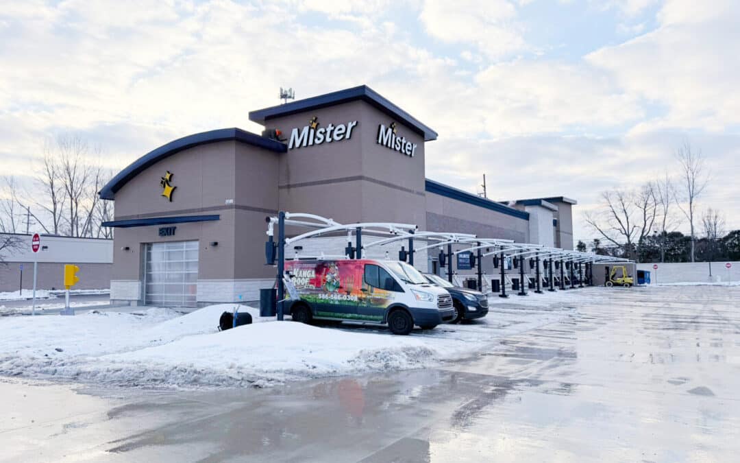 Mid-Build Moment | Mister Car Wash | New Baltimore, MI